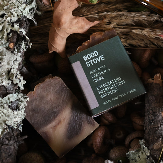 Wood Stove Mini Beer Soap