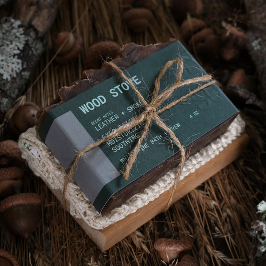 Wood Stove Beer Soap Self Care Set